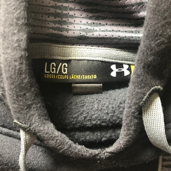 Men’s large Under Armour hooded sweatshirt - Picture 4 of 9